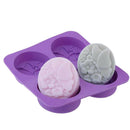 Four Soap Mold Butterfly Cute Flower Shape Handmade DIY Soap Silicone Mold N Ew