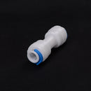 5Pcs 1/4" x 1/4" Tube Push Fit Straight Quick Connect POM Connector RO System ME