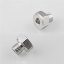 Adapter Swap M16x1.5 To 18 NPT Parts Oil Pressure Sensor For LS Series Engine