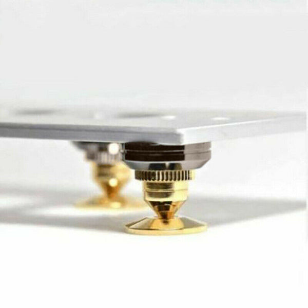 2Set Speaker Spike Isolation Feet Cone Pad CD Spikes Turntable Amp HiFi Kit QBN
