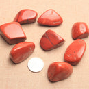 100g 4-6cm Natural Jasper Red Stone Jewelry Making DIY Bracelet Necklace