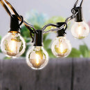 Solar 5.5M 10 Led Light String G40 Outdoor Decorative Ambient Light Wedding