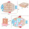 Fish Plate Number Wooden Board Montessori Toys Early Education Math Toys