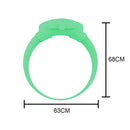 1 Set Outdoor Hand Dispenser Bracelet with Empty Squeeze Bottle (Green) A