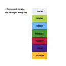 Pill Box Organizer Weekly 7 Day with 4 Large Compartments Morn/Noon/Night/B