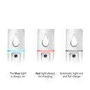L2 Mini Nano Facial Mister with Top Mirror Handy Cool Mist Sprayer (White)