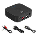 Bluetooth 5.0 Receiver APTX LL 3.5mm AUX RCA Jack Wireless Adapter Auto On/ M4P1