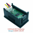 0.36inch Mini Digital LED Display 4 Bits 0-100V Voltmeter Panel Volt Voltag S5X9
