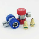 R134a LowHigh Quick Connector Adapter Air-Conditioning Extrtor Coupler