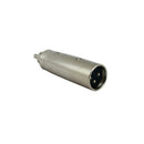 3 Pin XLR Male Socket to Male RCA Phono Socket Mic Mixer Audio Adapter