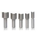 1/2" Single Flute Straight Router Bit Cutter Carpenter Woodworking 1/4*3/16