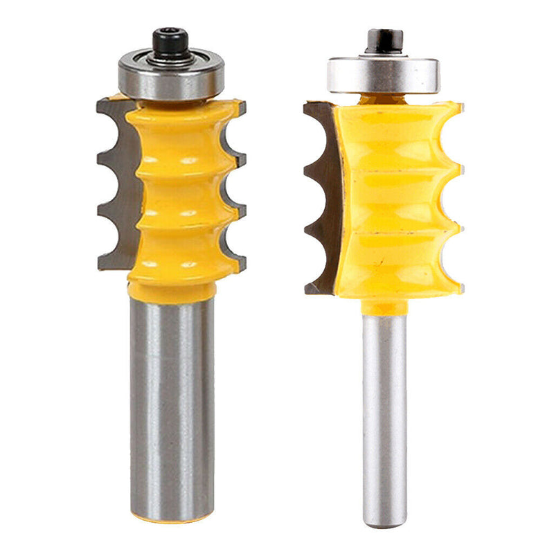 2 Pieces Alloy Reversible Finger Joint,for woodworking,Cutting Depth 3/16 inch