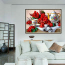 5D DIY Teapoy Fruit Full Drill Diamond Painting Cross Stitch Embroidery Kit
