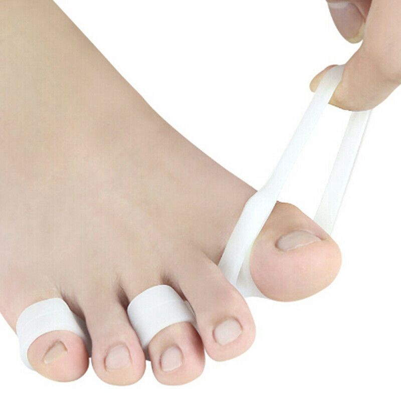 1Pair Three Holes Correction Hallux Valgus Relief Pain Toe Separator Correc r Gw