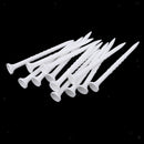 15Pcs Durable Golf Tees Holder For Golf Driving Range Tee Practice Tool White