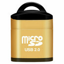 New High Speed Mini USB 2.0 Micro-SD TF Memory Card Reader Adapter A4J4