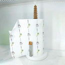 1X(Household Suction Cup Can Not Pull Kitchen Paper Towel Holder Vertical P