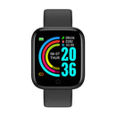Y68 Smartwatch 1.3 inch OLED Blood Pressure Heart Rate Monitor Smart Watch