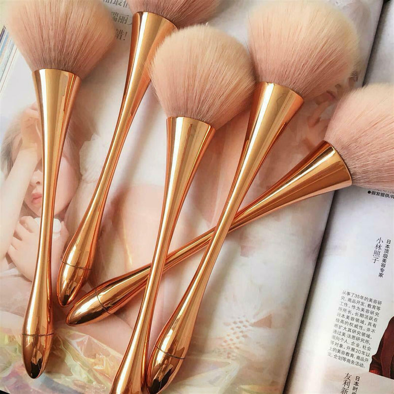 Large Rose Powder Blush Brush Professional Brushes Set Face Beauty Makeup Tool