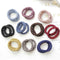 20pcs/set Korean Rubber Band Ponytail Holder Elastic Hair Rope (Style 1) A