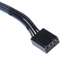 1pc Motherboard PWM Fan 4Pin Splitter Extension Cable Wire Cord Fan Ca ï¼W