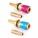 Water Cooled Gas Adapter Quick Connector Fitting For Tig Welding Torch+8Mm  S1O2