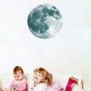 Super Bright Moon Glitter Stickers Fluorescent Wall Stickers Bedroom Decor A