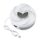 New Electric Fly Trap Device with Trapping Food White USB Cable Insect Kill