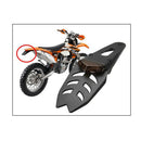 Universal Dirt Bike Motorcycle LED Light Rear  Brake Tail Light Black