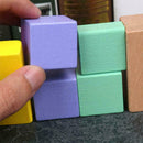 Children Baby Educational Toys Kids Wooden Building Blocks Baby Shape Cogni