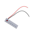 12V Lithium Battery Capacity Indicator Digital Tester Monitor 5 Level Light