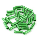 Durable Alloy Bicycle Brake Shifter Cable End Caps Crimps Line Core Green