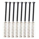 16x Replacement Electric Guitar Humbucker Pickup Ring Frame Screws&Springs