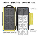New Waterproof 8 Micro SD/TF 8 SD Storage Holder Memory Card Case Protect HUA