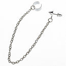 Fashion Lady Spike Stud Chain Linked Ear Cuff Earrings