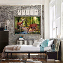 Wild Deer 5D Diamond Painting Embroidery DIY Cross Stitch Craft Home Decor
