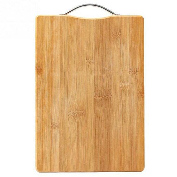 Kitchen Cutting Rectangular Bamboo Cutting Cutting Board Large Thick Wood K U4U6