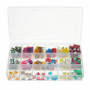 165Pcs Fits For Auto Car ATC Mini Blade Fuse Assortment Kit Set Box 1-40 Amp