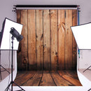 1.5m*1m Wood Wall Floor Photography Backdrop Baby Photo Studio Background