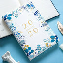 2020 Timetable Efficiency, 365 Days Diary A5 Simple Fashion Notebook Office X5J9