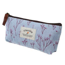 Countryside Flower Floral Pencil Pen Case Cosmetic Makeup Bag
