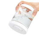 Glass Sealed Jar Kitchen Storage Bottles with Cover Vacuum Caps Sugar Candy
