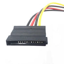 IDE/Molex/IP4/4 pin to SATA Power 15 pin Connector Converter Adapter Cable well