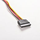 8 Inches Male to Female 15 Pin 15P SATA Power Extension Cable HAMT 2017