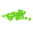 30 Pieces 6mm Fishing Large Fishing Beads Carp Fishing Stop Rigs Beads Green