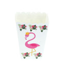 6pcs Flamingocorn box kids birthdaycorn boxes flamingo party LJ
