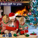 24X Christmas Countdown Calendar Bags Filling DIY Advent Resusable Calendar P8O2