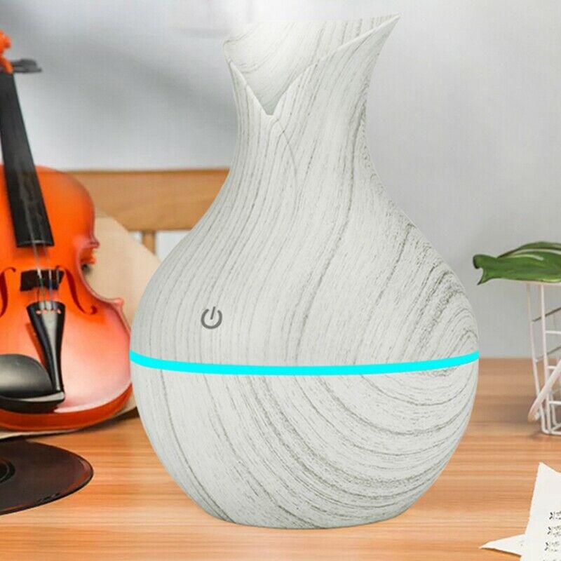 130Ml Mini Electric Air Humidifier Usb Charge Aroma Diffuser Ultrasonic Whi C1Z1