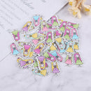 Pretty Girl 2Hole Wooden Mixed Buttons DIY Decor Sewing Crafts ScrapbookingBX