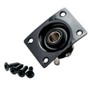 Musically Square Jack Output Plate Socket 6.35mm 1/4'' for Electric Guitar